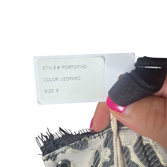 NWT V. Chapman Portofino Dress in Leopard Size 6 - Picture 5 of 6